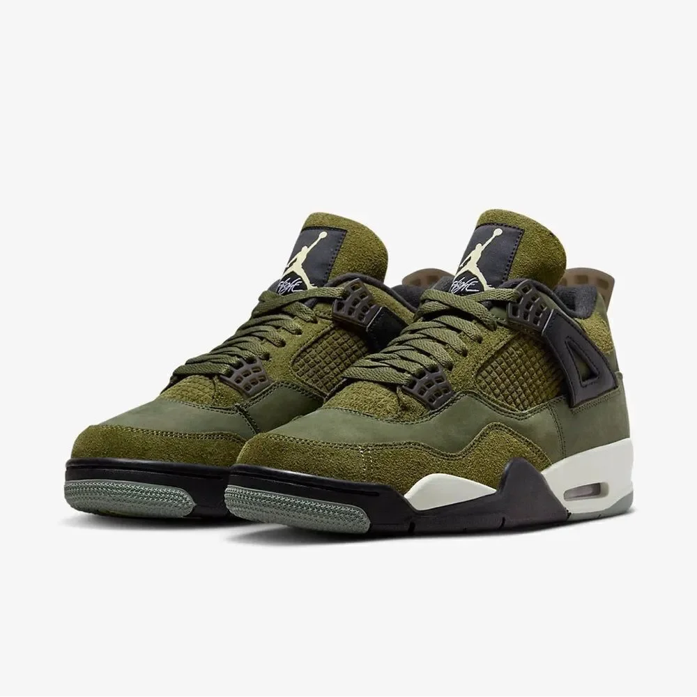 Nike Air Jordan 4 Craft Medium Olive black vanilla FB9927-200 size 8 - 14